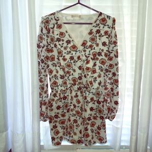 v-neck short romper size large from altar’d state